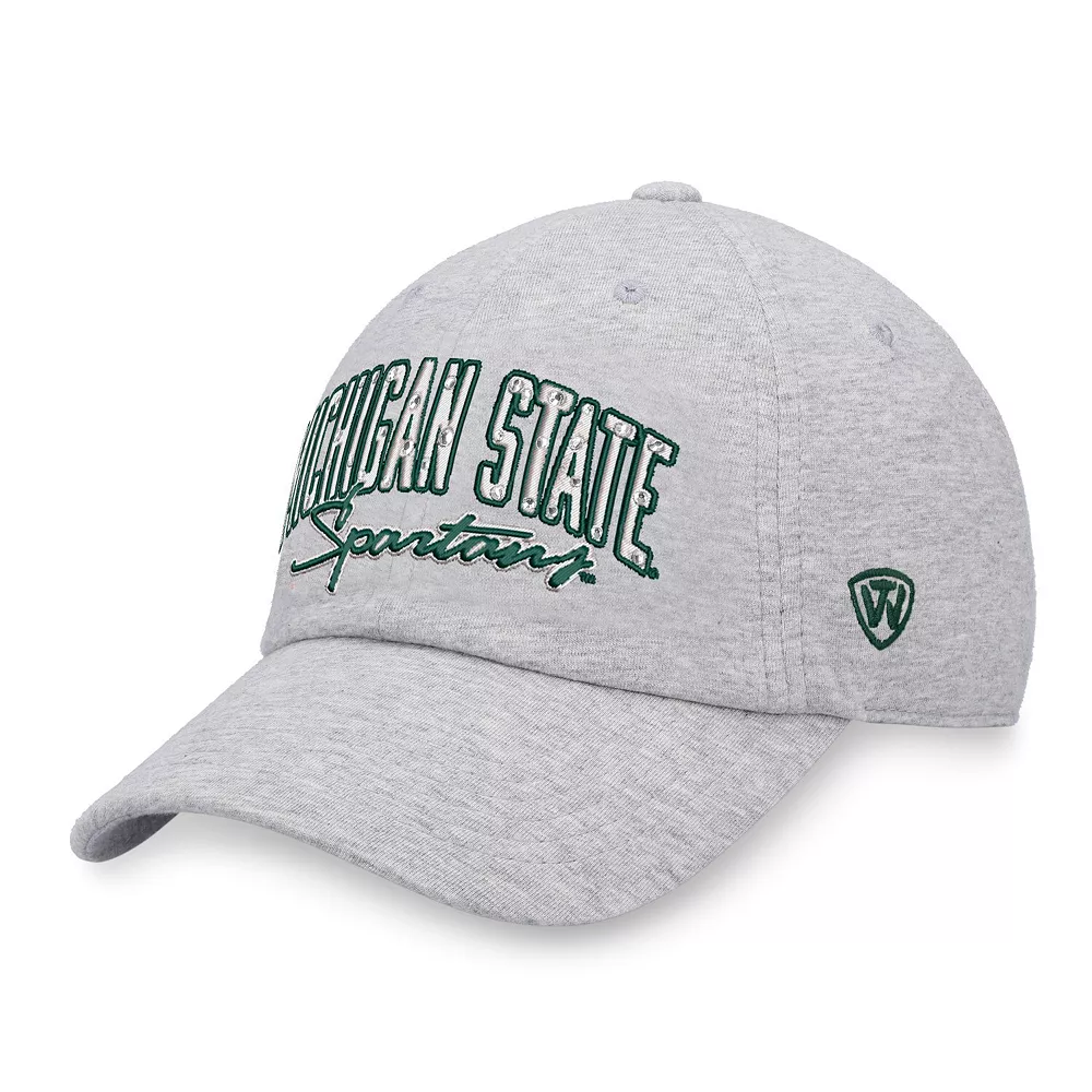 Unbranded Women's Top Of The World Heathered Gray Michigan State Spartans Christy Adjustable Hat 2 Unbranded Women's Top Of The World Heathered Gray Michigan State Spartans Christy Adjustable Hat - Image 2