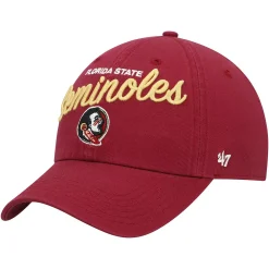Women's '47 Garnet Florida State Seminoles Phoebe Clean Up Adjustable Hat