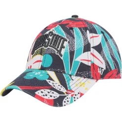 Alternative view of Women's '47 Charcoal Ohio State Buckeyes Plumeria Clean Up Adjustable Hat
