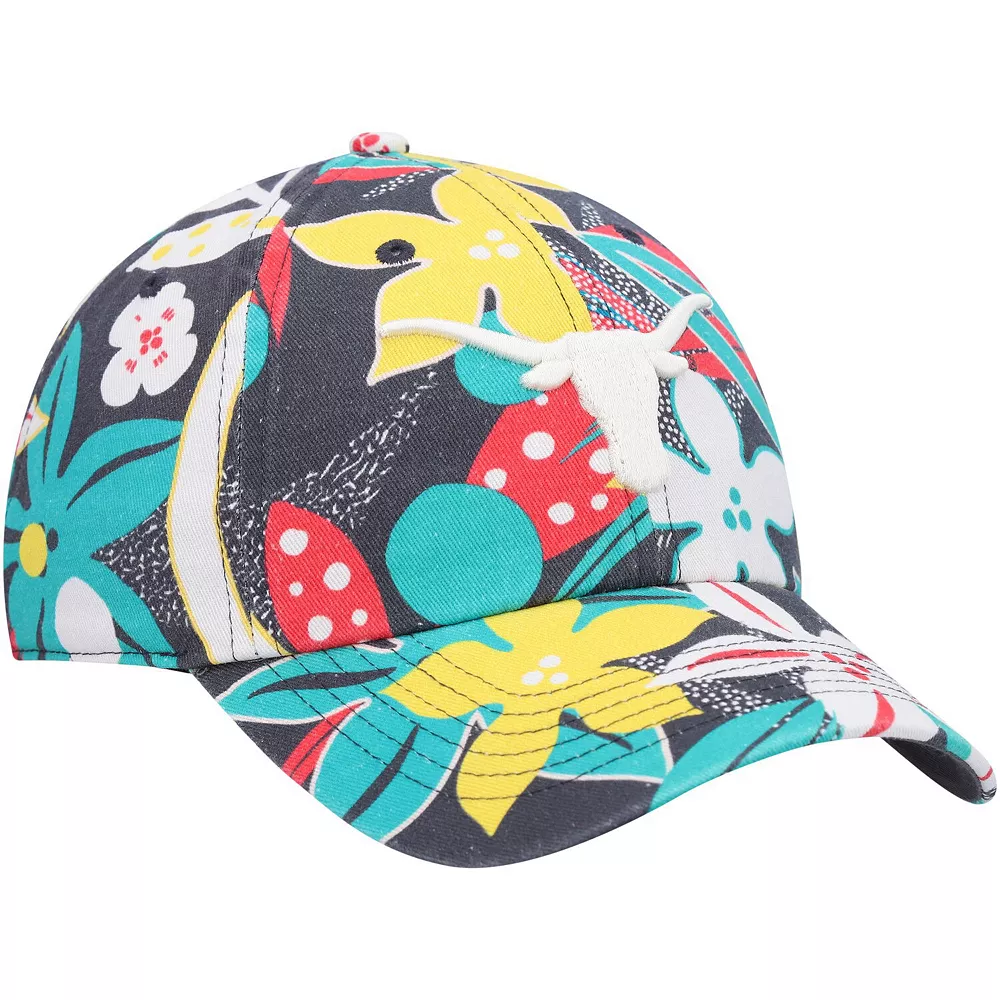 Women's '47 Charcoal Texas Longhorns Plumeria Clean Up Adjustable Hat 4 Women's '47 Charcoal Texas Longhorns Plumeria Clean Up Adjustable Hat - Image 4