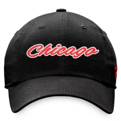 Women's Fanatics Branded Black Chicago Blackhawks Breakaway Adjustable Hat 6 Women's Fanatics Branded Black Chicago Blackhawks Breakaway Adjustable Hat -SHED RAIN Sales Store 6160731 ALT2