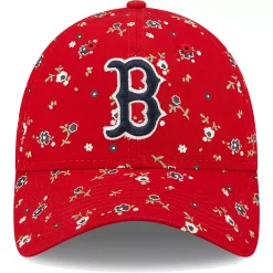 Women's New Era Red Boston Red Sox Floral 9TWENTY Adjustable Hat 6 Women's New Era Red Boston Red Sox Floral 9TWENTY Adjustable Hat -SHED RAIN Sales Store 6162292 ALT2