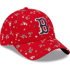 Women's New Era Red Boston Red Sox Floral 9TWENTY Adjustable Hat 7 Women's New Era Red Boston Red Sox Floral 9TWENTY Adjustable Hat -SHED RAIN Sales Store 6162292 ALT3