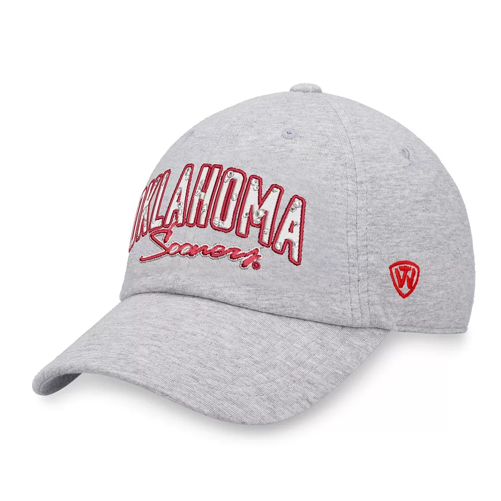 Unbranded Women's Top Of The World Heathered Gray Oklahoma Sooners Christy Adjustable Hat 2 Unbranded Women's Top Of The World Heathered Gray Oklahoma Sooners Christy Adjustable Hat - Image 2