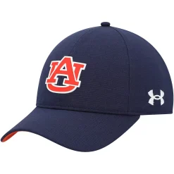 Alternative view of Women's Under Armour Navy Auburn Tigers Sideline Airvent Performance Adjustable Hat