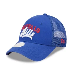 Alternative view of Women's New Era Royal Buffalo Bills Team Trucker 9FORTY Snapback Hat