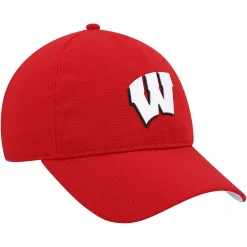 Women's Under Armour Red Wisconsin Badgers Sideline Airvent Performance Adjustable Hat -SHED RAIN Sales Store 6165498 ALT3