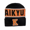 Licensed Character Haikyuu! Letterman Knit Beanie
