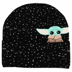 Licensed Character Star Wars The Mandalorian Grogu Peekaboo Embroidered Knit Beanie