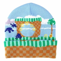 Licensed Character Sega Sonic The Hedgehog Knit Beanie