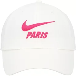 Women's Nike White Paris Saint-Germain Campus Adjustable Hat -SHED RAIN Sales Store 6189061 ALT2