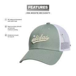 Women's Adidas Mesh Trucker Hat -SHED RAIN Sales Store 6206366 ALT2