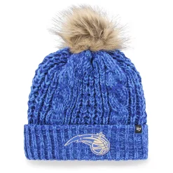 Women's '47 Blue Orlando Magic Meeko Cuffed Knit Hat With Pom