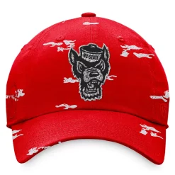Unbranded Women's Top Of The World Red NC State Wolfpack OHT Military Appreciation Betty Adjustable Hat -SHED RAIN Sales Store 6235144 ALT2